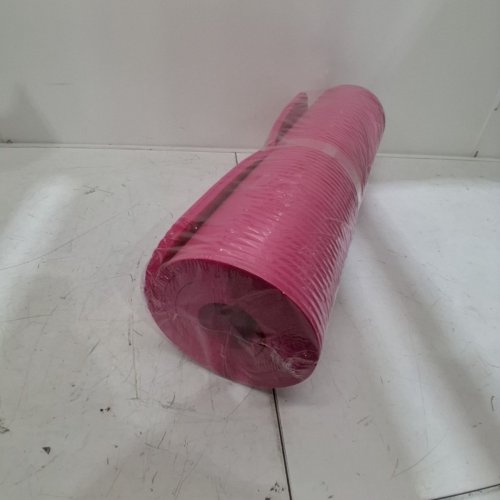 AMAZON BASICS EXTRA THICK YOGA MAT - 74" X 24" X 0.5" - PINK image 2