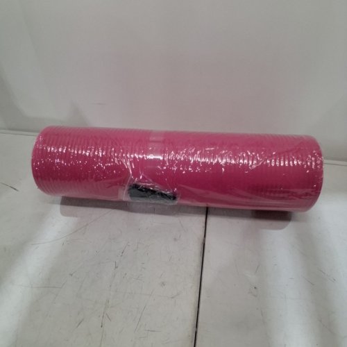 AMAZON BASICS EXTRA THICK YOGA MAT - 74" X 24" X 0.5" - PINK image 3