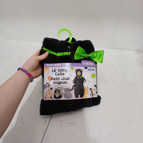 PALAMON LIL' KITTY CUTIE COSTUME - 6-12 MONTHS - BLACK image 2