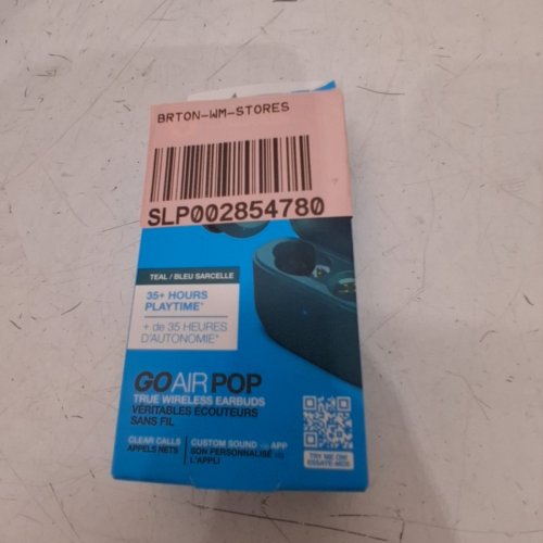 JLAB GO AIR POP TRUE WIRELESS BLUETOOTH EARBUDS IPX4 SWEAT RESISTANCE TOUCH CONTROLS DUAL CONNECT - TEAL (MODEL:‎EBGAIRPOPRTEL124) image 4