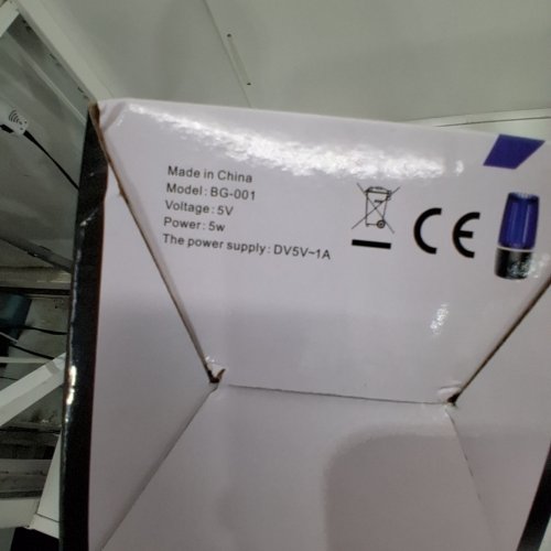 2 IN 1 PORTABLE ELECTRIC SHOCK MOSQUITO LAMP AND LIGHT - 5V - 5W - 4000MAH - BLACK (MODEL: BG-001) image 3