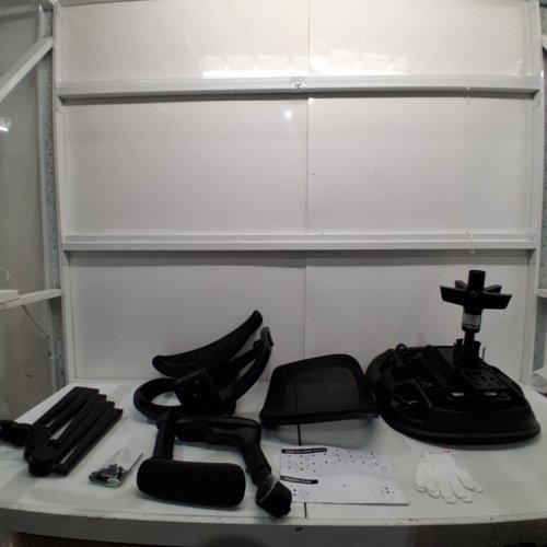 SIHOO ERGONOMIC MESH OFFICE CHAIR WITH LUMBAR SUPPORT - BLACK (MODEL: M102C) image 2