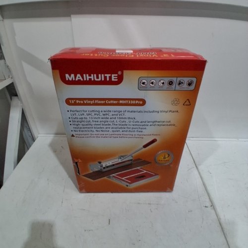 MAIHUITE PROFESSIONAL VINYL FLOORING CUTTER WITH ADJUSTABLE ANGLES - 17MM THICK - 13" - RED-(MODEL:LFC-300 PRO) image 4