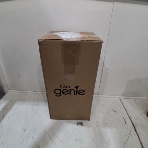 LITTER GENIE PAIL STYLE CAT LITTER WASTE DISPOSAL SYSTEM - WHITE/GREY (MODEL: 00666594210890) image 4