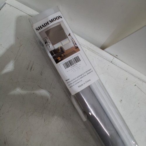 SHADEMOON CORDLESS BLACKOUT WINDOW ROLLER SHADE- 45" X 72" - WHITE (MODEL: ‎FS-RS-WHITE-4572) image 3