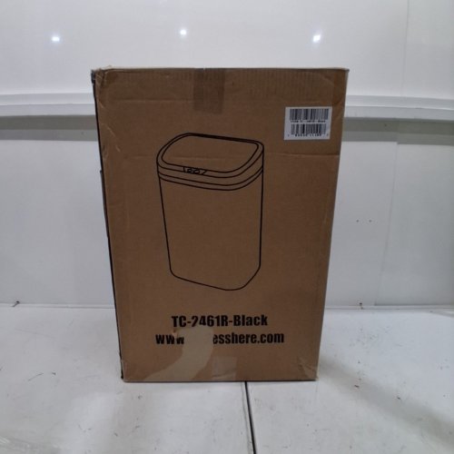 BESTOFFICE KITCHEN TRASH CAN WITH TOUCH FREE LID - 13GAL - BLACK (MODEL: TC-2461R-BLACK) image 4