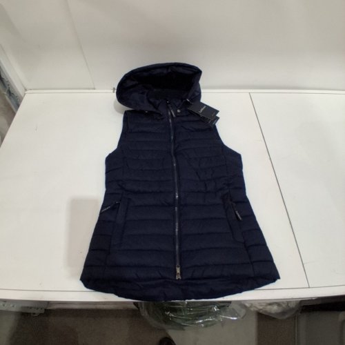 LEMIEUX LIGHTWEIGHT HOODED PUFFER VEST - 2 - NAVY (STYLE: V00576) image 2