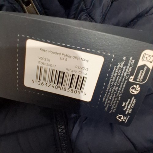 LEMIEUX LIGHTWEIGHT HOODED PUFFER VEST - 2 - NAVY (STYLE: V00576) image 4