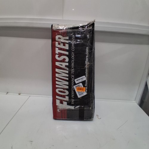 FLOWMASTER 80 SERIES MUFFLER - 2.5" OFFSET IN / 2.5" DUAL OUT - AGGRESSIVE SOUND - ALLOY STEEL BLACK (MODEL: 42583) image 3