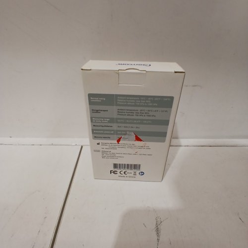 BERRCOM 3-IN-1 CONTACTLESS INFRARED THERMOMETER - WHITE/BLUE (MODEL: JXB-178 ) image 3