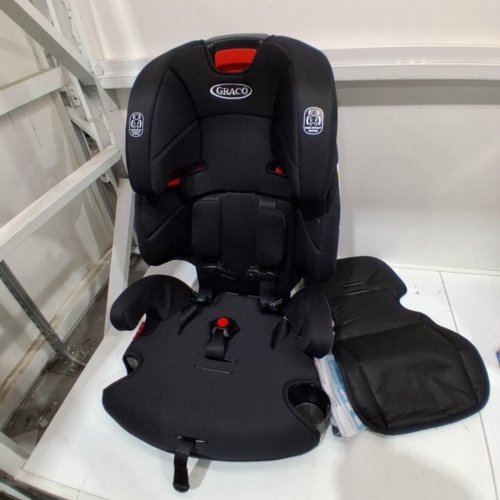GRACO TRANZITIONS 3-IN-1 HARNESS/HIGHBACK/BACKLESS BOOSTER CAR SEAT - 100LBS MAX/CAP - PROOF/BLACK (MODEL: 2035724) image 3