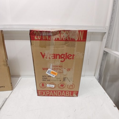 WRANGLER ASTRAL HARDSIDE LUGGAGE WITH THE BUILT-IN 3-IN-1 CUP HOLDER, PHONE HOLDER, AND USB PORT IN THE BACK - 20'' - DARK SHADOW (MODEL: ‎WR-92020-3C-013) image 5