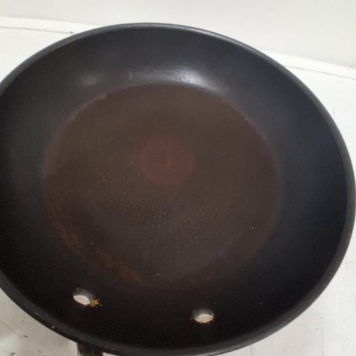 3PC JAMIE OLIVER BY TEFAL STAINLESS STEEL NON-STICK FRYING PAN SET WITH INDUCTION - 8", 9", 11" - BLACK (MODEL: E304S344) image 5