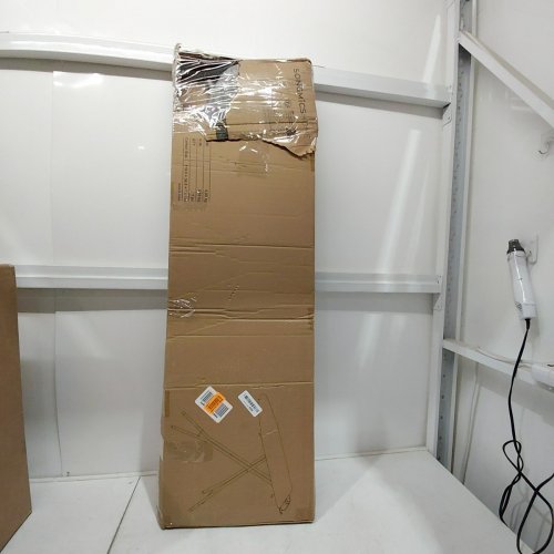 SONGMICS FOLDABLE HEIGHT ADJUSTABLE IRONING BOARD - UP TO 35" - GRAY (ITEM: LLB001G01) image 5