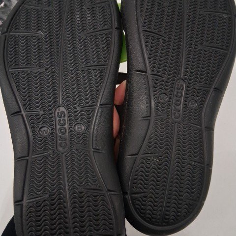 WOMENS CROCS GETAWAY STRAPPY SANDAL - SIZE 8 - BLACK (STYLE: 1075488) image 3