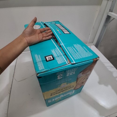 132PK PAMPERS SWADDLERS BEST DRYNESS DISPOSABLE DIAPERS - SIZE 3 - (16-28LBS) image 3