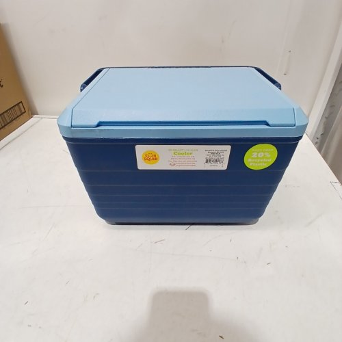 SUN SQUAD 14 CANS/10 QT HARD SIDED COOLER - BLUE image 2