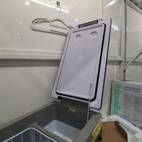 EUHOMY ELECTRIC COOLER CAR REFRIGERATOR WITH BLUETOOTH APP CONTROL - 12V/24V DC - 47QT - BLACK/GREY - (MODEL: CF001-45GR-CAEH) image 8
