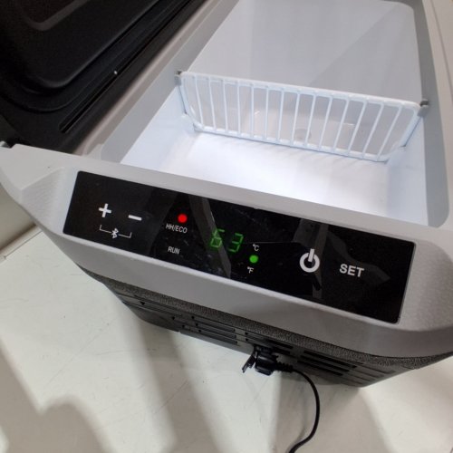 EUHOMY ELECTRIC COOLER PORTABLE FREEZER WITH APP CONTROL - 12V, 22QT(20L) - BLACK (MODEL: CFZ-20) image 2