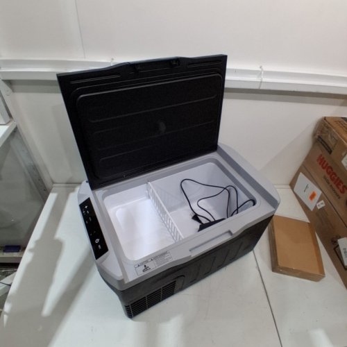 EUHOMY ELECTRIC COOLER PORTABLE FREEZER WITH APP CONTROL - 12V, 22QT(20L) - BLACK (MODEL: CFZ-20) image 3
