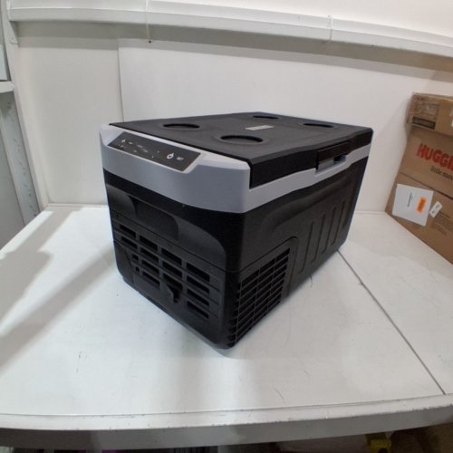 EUHOMY ELECTRIC COOLER PORTABLE FREEZER WITH APP CONTROL - 12V, 22QT(20L) - BLACK (MODEL: CFZ-20) image 4