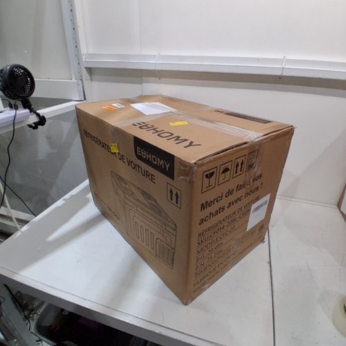 EUHOMY ELECTRIC COOLER PORTABLE FREEZER WITH APP CONTROL - 12V, 22QT(20L) - BLACK (MODEL: CFZ-20) image 6