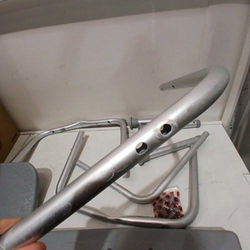 MEDLINE GUARDIAN DELUXE ALUMINUM BATH CHAIR - 400LBS CAP - GREY (MODEL: G2-101KRX1) image 3