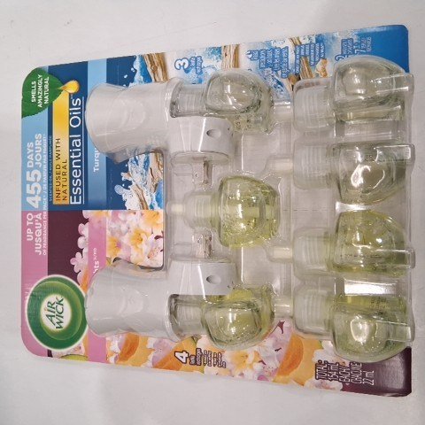9PK AIR WICK ESSENTIAL OIL, 2 WARMER AND 7 REFILLS - SUMMER DELIGHTS AND TURQUOISE OASIS image 2