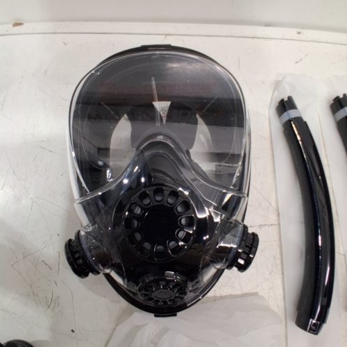 PORTABLE SCUBA DIVING TANK KIT WITH SNORKEL MASK WITH CARRYING CASE - 0.5L TANK - BLACK image 4