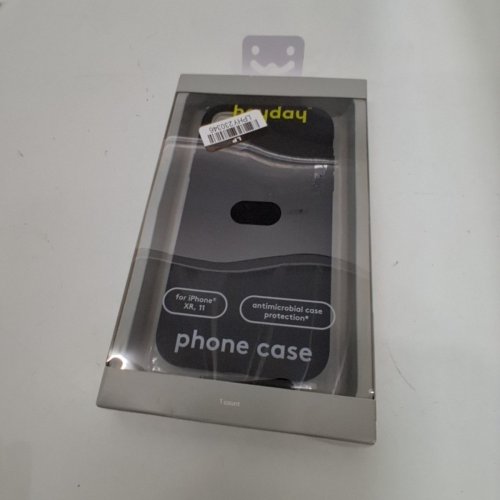 HEYDAY SILICONE PHONE CASE FOR IPHONE 11/XR - BLACK image 2