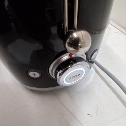 SMEG 50'S RETRO STYLE 2-SLICE TOASTER - BLACK (MODEL: TSF01BLUS) image 2