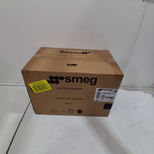 SMEG 50'S RETRO STYLE 2-SLICE TOASTER - BLACK (MODEL: TSF01BLUS) image 6