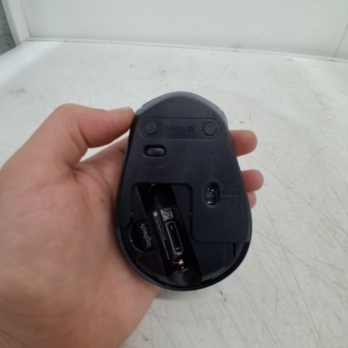 LOGITECH M330 SILENT WIRELESS MOUSE - 2.4GHZ NANO RECIEVER - 1000DPI - BLACK (MODEL: ‎MR0112) image 4