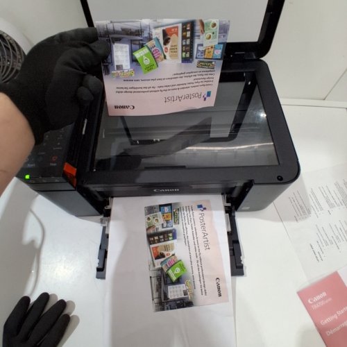 CANON PIXMA ALL-IN-ONE WIRELESS INKJET PRINTER - BLACK (MODEL: TR4720) image 3