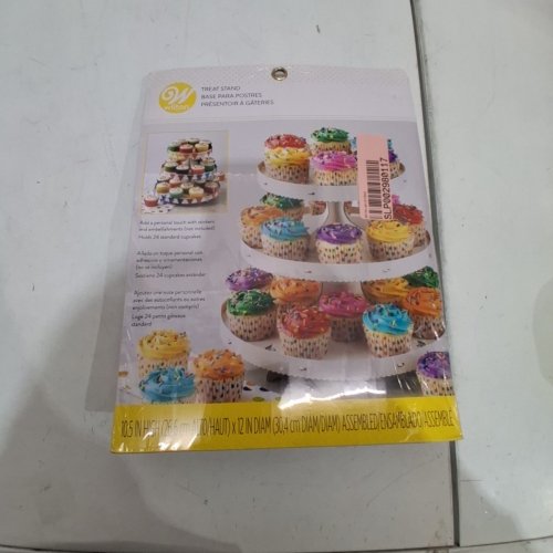 WILTON CUPCAKE TREAT STANDS - 24 CUPCAKE CAPACITY - WHITE image 2