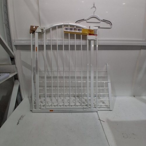 SUMMER INFANT BY INGENUITY THE THRUWAY 53W SERIES EXTRA TALL & WIDE SAFETY BABY/PET GATE - 29.5"-53” X 38" - WHITE (MODEL: 17173) image 2