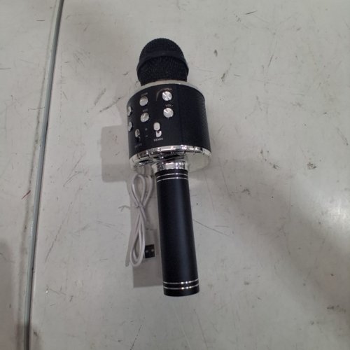WIRELESS KARAOKE MICROPHONE SPEAKER - BLACK (MODEL: W5-858 L) image 5