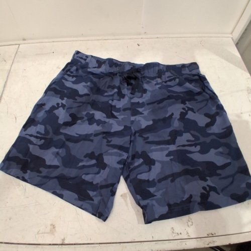 MEN'S GEORGE CAMOUFLAGE PAJAMA SHORTS - EXTRA LARGE - NAVY BLUE (STYLE: GRY10407MN) image 2