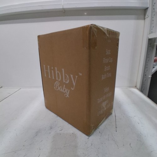 HIBBY BABY NON-SLIP WITH SUCTION CUPS BATH SEAT - 6M+ - BEIGE image 2