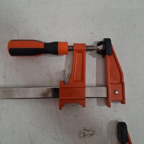2PK HEAVY DUTY F-CLAMPS - 36" JAW OPENING - ORANGE/SILVER (MODEL: ‎F600-36) image 3