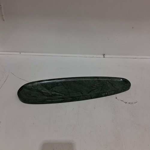 PRACFIT NATURAL MARBLE VANITY TRAY - 16.6" X 4.6" - GREEN image 2