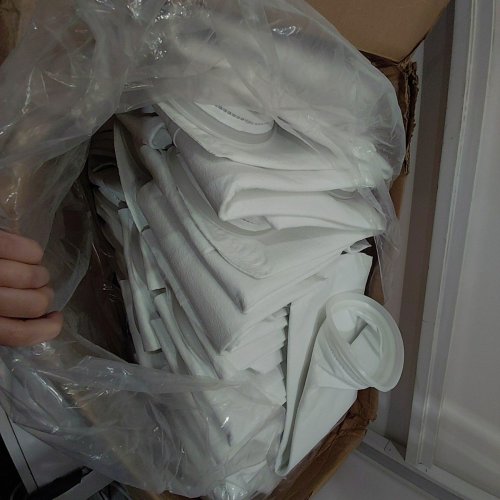 40+ INDUSTRY WATER LIQUID FILTER BAG - 7" X 32" - WHITE image 4