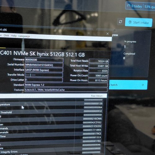 SK HYNIX PCIE GEN3 X 4 NVME SSD - 512GB (MODEL: HFS512GD9TNG-62A0A BA) image 3