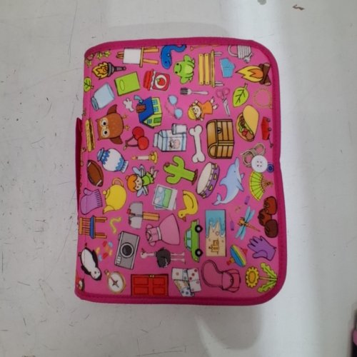 ISSRAY FABRIC ALPHABET AND SHAPES ACTIVITY BOOK - PINK image 4