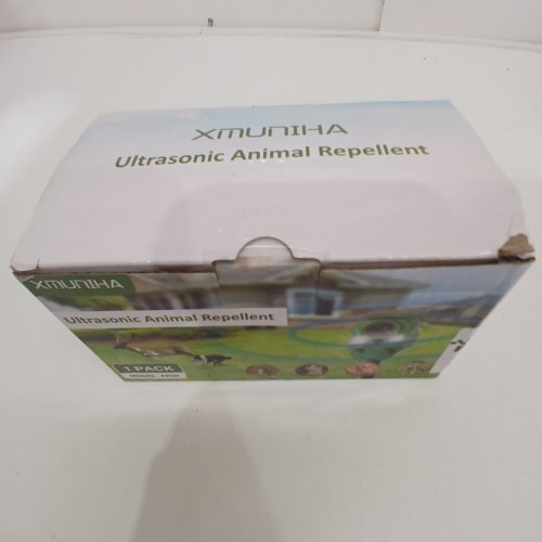 ULTRASONIC OUTDOOR SOLAR POWERED ANIMAL REPELLENT - GREEN (MODEL: Ar02) image 3