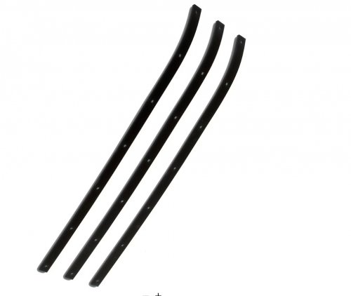 3PK CLAM OUTDOORS X-SERIES FISH TRAP RUNNER KIT - 60" X 3.5" BLACK (ITEM: 14614/10210113) image 2
