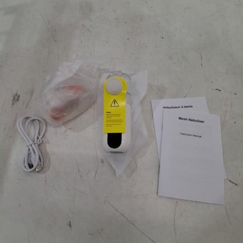 PORTABLE MESH NEBULIZER MACHINE - WHITE image 3