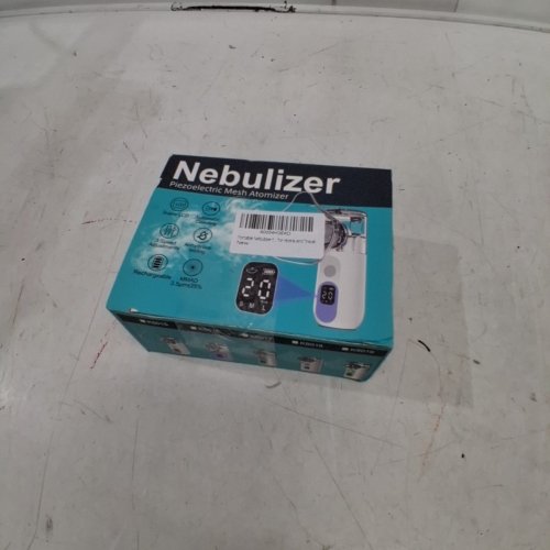 PORTABLE MESH NEBULIZER MACHINE - WHITE image 4