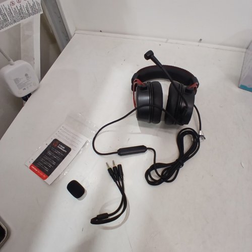 MPOW AIR SE GAMING HEADSET WIRED - RED & BLACK (BH439A) image 4