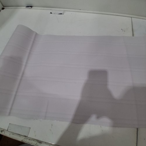 PEEL AND STICK WALLPAPER - 14.5FTX17" - WHITE/GREY image 3